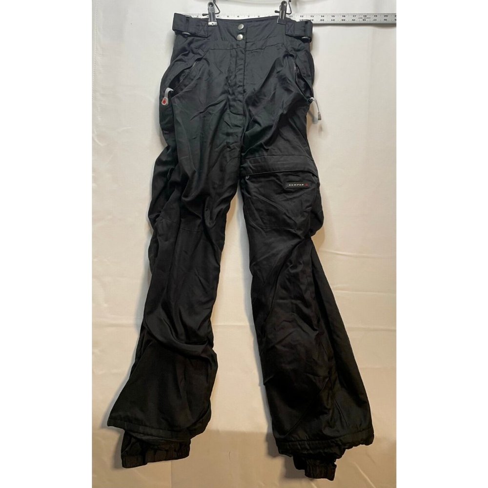 Kemper ski pants adult small 26 x 28 snow snowboard outdoor black